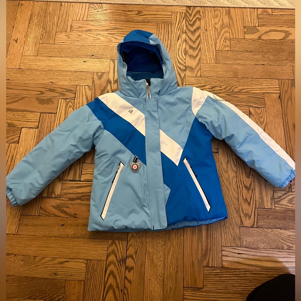 Obermeyer Blue and White Jacket